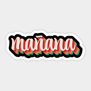 Manana Sticker